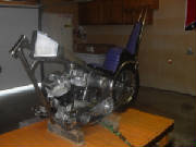 96" Shovelhead Custom Rigid Chopper