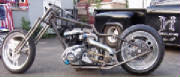 Custom Kawasaki KZ1000 rigid chopper