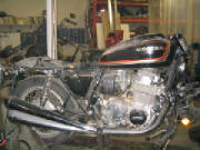 Honda CB750SOHC - Rigid Chopper - Design build II - donor XII