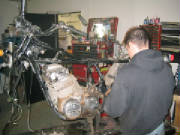 Honda CB750SOHC - Rigid Chopper - Design build II - donor IX