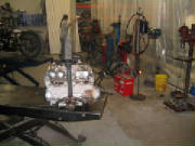 Honda CB750SOHC - Rigid Chopper -  Design Build II - Frame/motor II