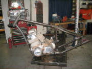 Honda CB750SOHC - Rigid Chopper - Design Build II - Frame/motor I