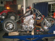 Honda CB750SOHC -Rigid Chopper - Design Build II -  metal tank I