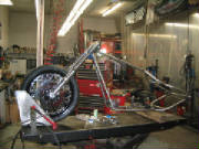 Harley Big Twin Evo Custom Rigid