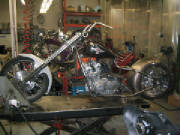 Honda CB750 DOHC Custom Rigid Chopper