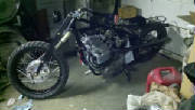 Honda CB750 SOHC Custom Rigid Cafe Style