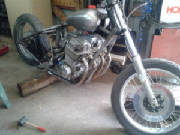 Honda CB750 SOHC Custom Rigid Chopper