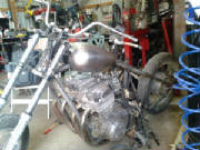 Honda CB750 SOHC Custom Rigid Chopper