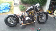 Honda CB750 SOHC Hardtail Conversion with DNA Springer Conversion Kit