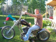 Harley Evo Sportster Custom Rigid