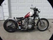 Honda CB750 SOHC Hardtail Conversion