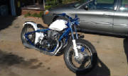 Honda CB750 SOHC 1976 Hardtail Conversion