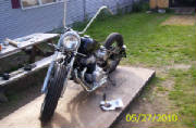 Honda CB750 SOHC Hardtail Conversion