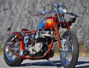 Cycle One & TT Cycles Triumph Hardtail Conversion