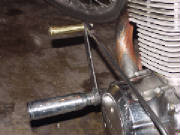 Custom Honda CB750 shifter pegs