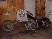 Honda CB750 - Custom Rigid Chopper  