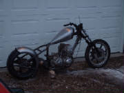 Honda CB750 SOHC Custom Rigid Chopper