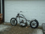 Honda CB750 SOHC Custom Rigid Chopper