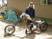 Honda CB650 Custom Rigid Chopper