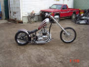 Triumph Bonnieville Custom Rigid Chopper 