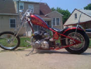 Honda CB750 SOHC Custom Rigid Chopper