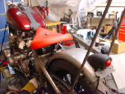 Honda CB750 DOHC Custom Rigid Chopper