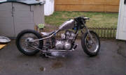 Honda CB750F DOHC 1981  hardtail conversion