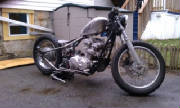 Honda CB750F DOHC 1981  hardtail conversion