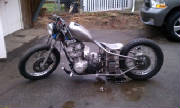 Honda CB750F DOHC 1981  hardtail conversion