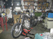 Honda CB360 Twin Custom Rigid Chopper