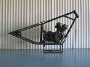 Honda CB750 DOHC Custom Rigid Frame