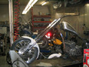 Honda CB750 SOHC Custom Softail 