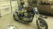 HD Iron Head Sportster Hardtail Conversion