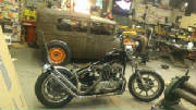 HD Iron Head Sportster Hardtail Conversion