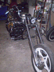 Suzuki GS1000 custom rigid chopper