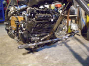 Suzuki GS1000 custom rigid chopper