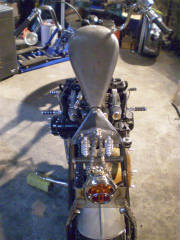 Suzuki GS1000 custom rigid chopper