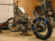 Honda CB750 SOHC Custom Rigid Chopper