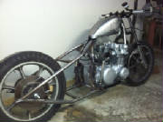1977 Kawasaki KZ650 C Hardtail Conversion