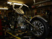 Harley Davidson Sportster - Custom Rigid - Alternative Cycle build I - mock up