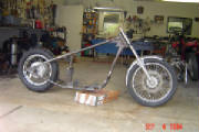 Custom Honda CB750 DOHC Rigid Frame