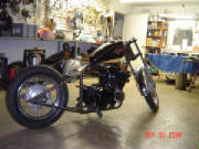 Custom Honda CB750 DOHC Rigid Frame