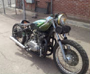 Kawasaki KZ750 Twin Hardtail Conversion