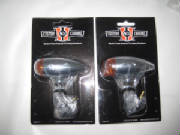 bullet tail light amber lens - sold as each