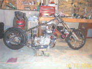 Custom Honda CB750 SOHC Rigid Chopper