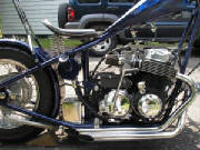 Honda CB750 SOHC Custom Rigid Chopper