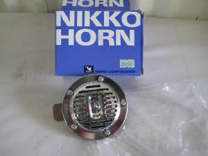 Nikko Single Note Horn 12V Chrome