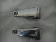 headlight brackets, polished aluminum with shims for universal fit of 35mm,39mm or 41mm fork tubes