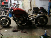 1998 Honda Magna VF750C Hardtail Conversion