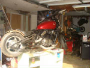 1998 Honda Magna VF750C Hardtail Conversion